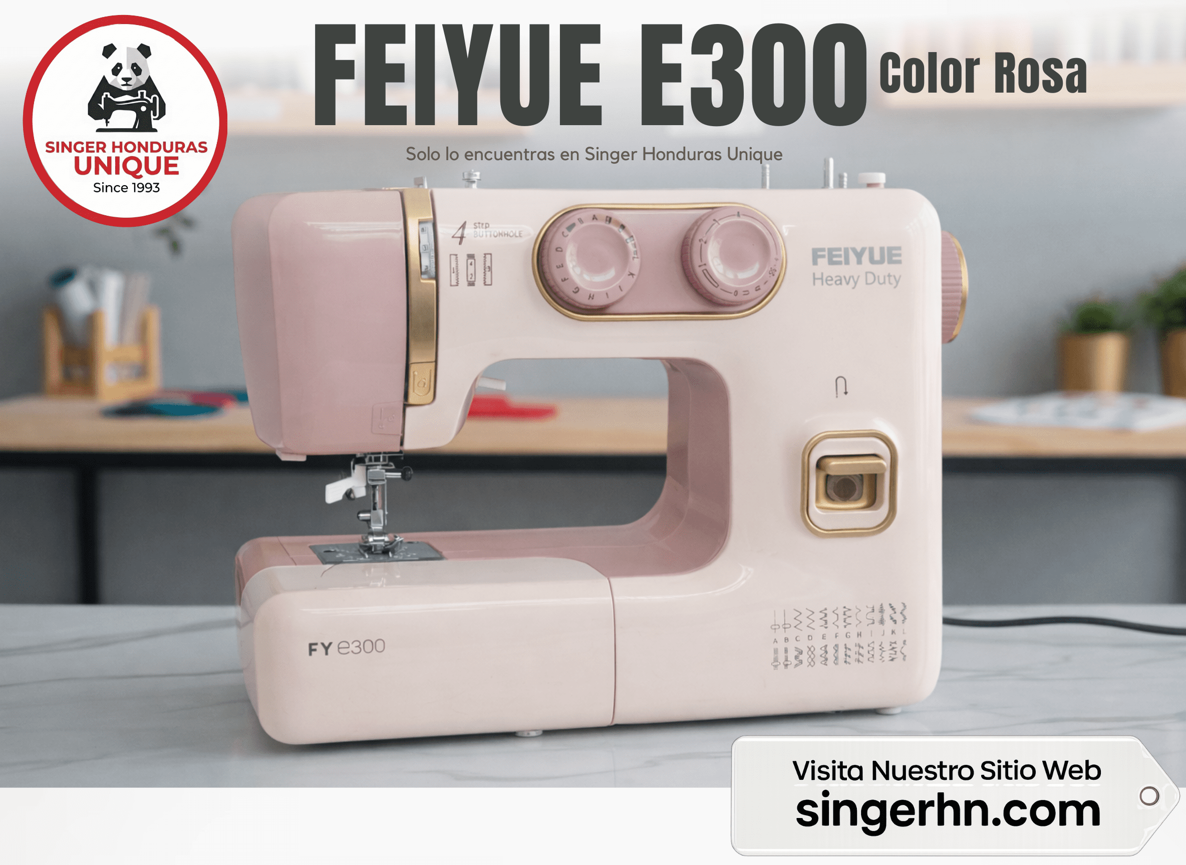 FEIYUE FY E300-Color Rosada