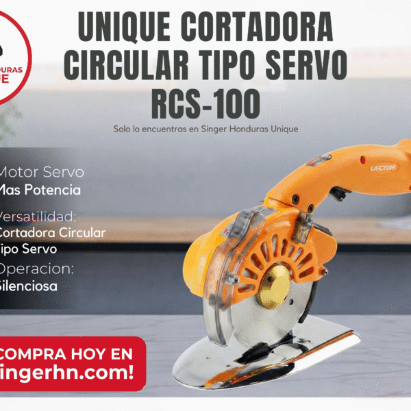 UNIQUE RCS-100 – Cortadora Circular Tipo Servo