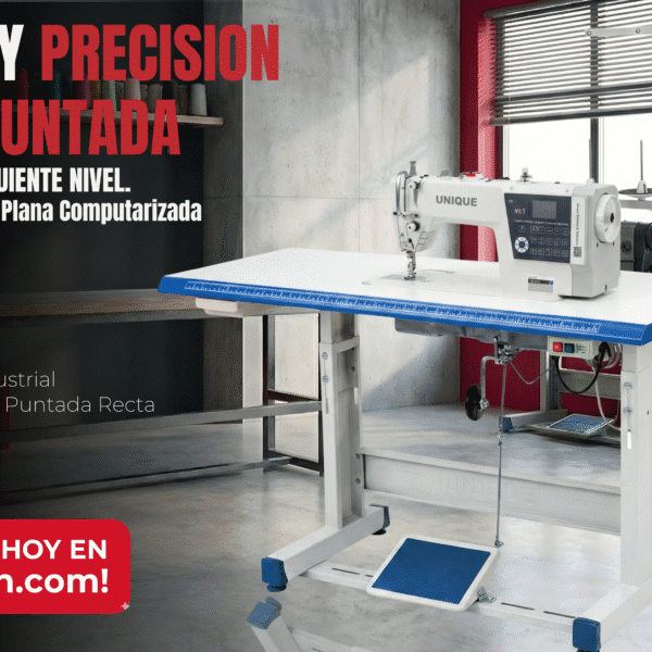 UNIQUE GC-ML5 – Máquina Plana Computarizada Inteligente (Lockstitch)