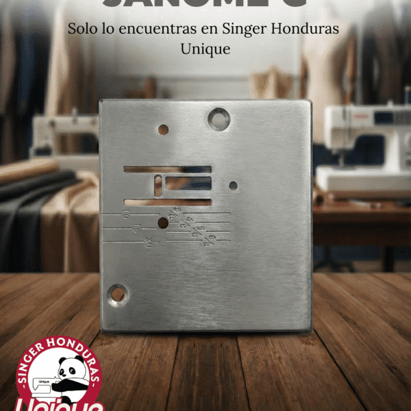 PLACA CUADRADA JANOME GRANDE