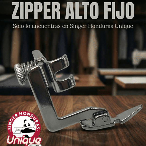 PRENSATELA ZIPPER ALTO FIJO