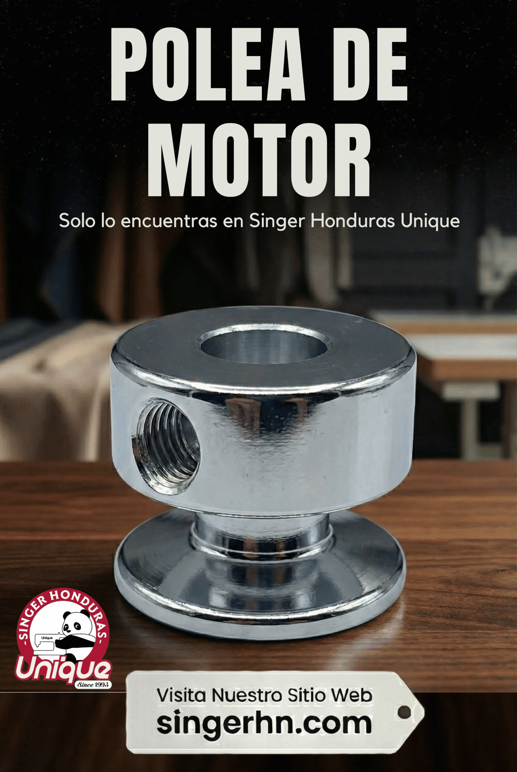 POLEA DE MOTOR DE HIERRO