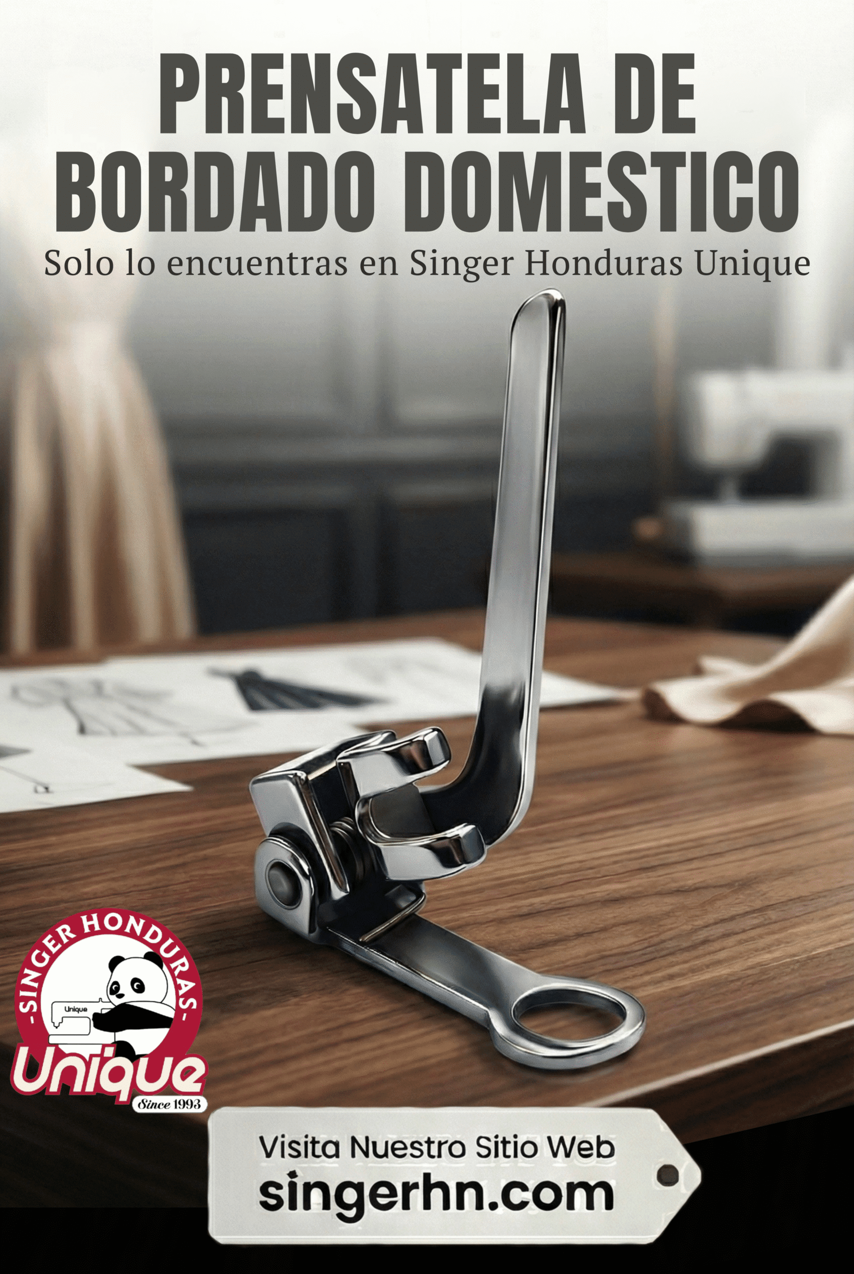PRENSATELA DE BORDADOS DOMESTICOS