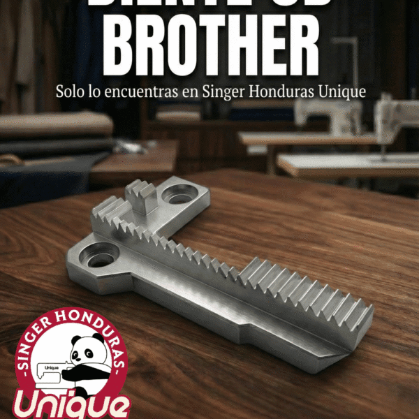 DIENTE DE SORGETEADORA BROTHER 3D