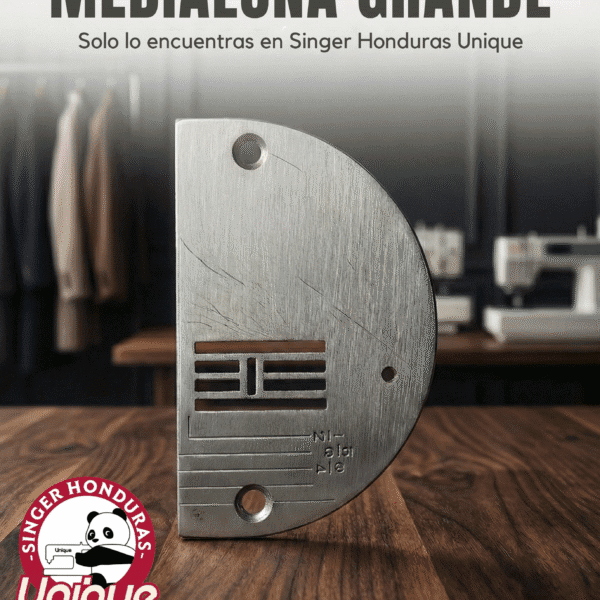 PLACA DE AGUJA MEDIALUNA GRANDE