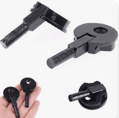 VISAGRA REDONDA PARA MUEBLE DE NEGRITA