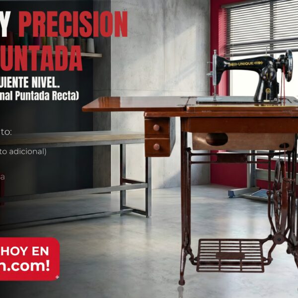 UNIQUE “Negrita” (Tradicional Puntada Recta)