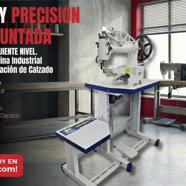 UNIQUE UN2972 – Máquina Industrial “Chejona” para Reparación de Calzado