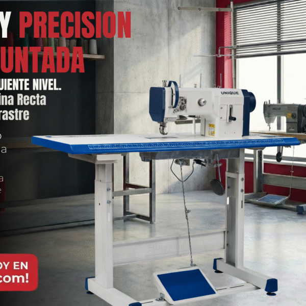 UNIQUE GC1245 – Máquina Recta Industrial de Doble Arrastre (Compound Feed)