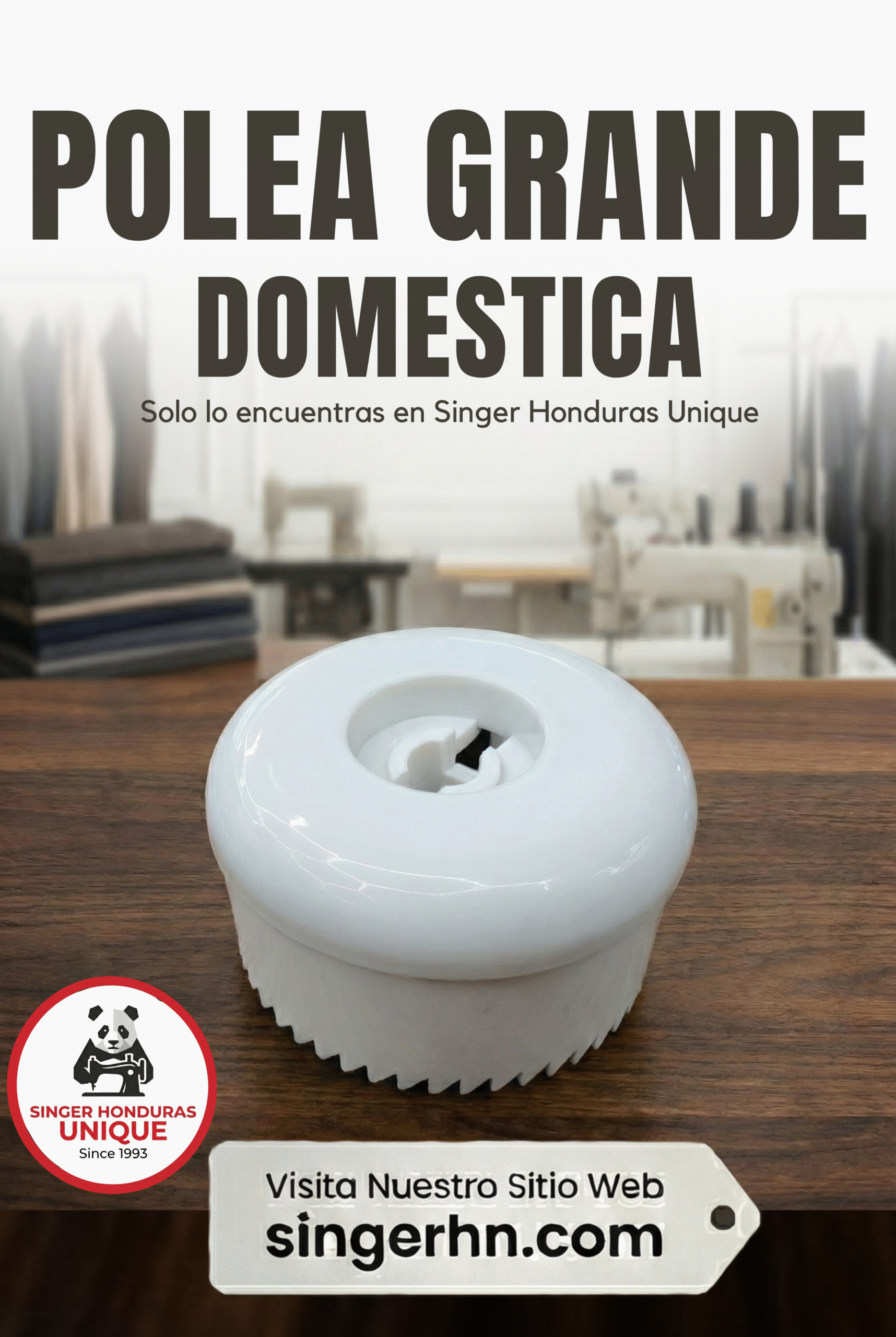 POLEA GRANDE DOMESTICA