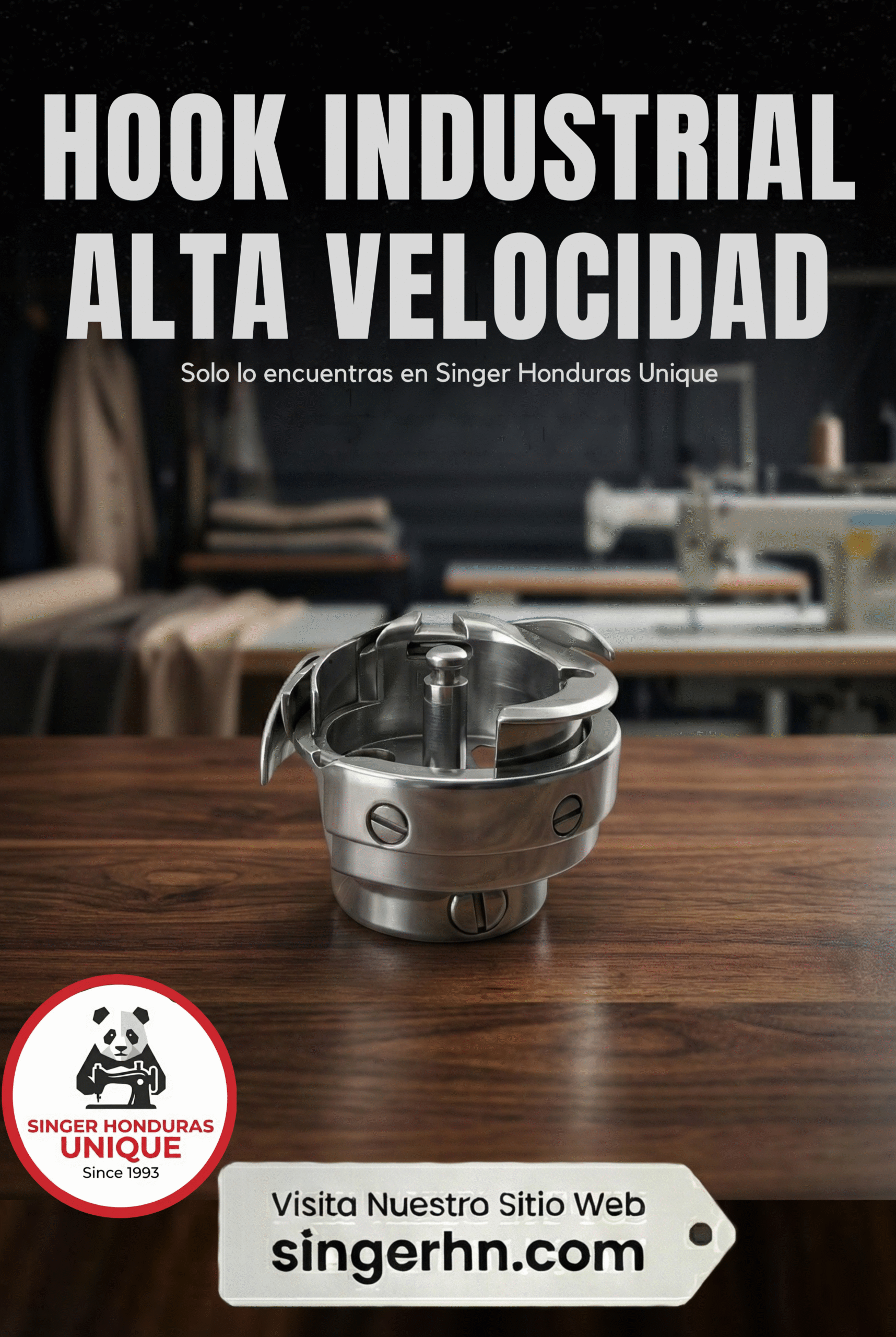 JINZEN HOOK PARA MAQUINA PLANA ALTA VELOCIDAD