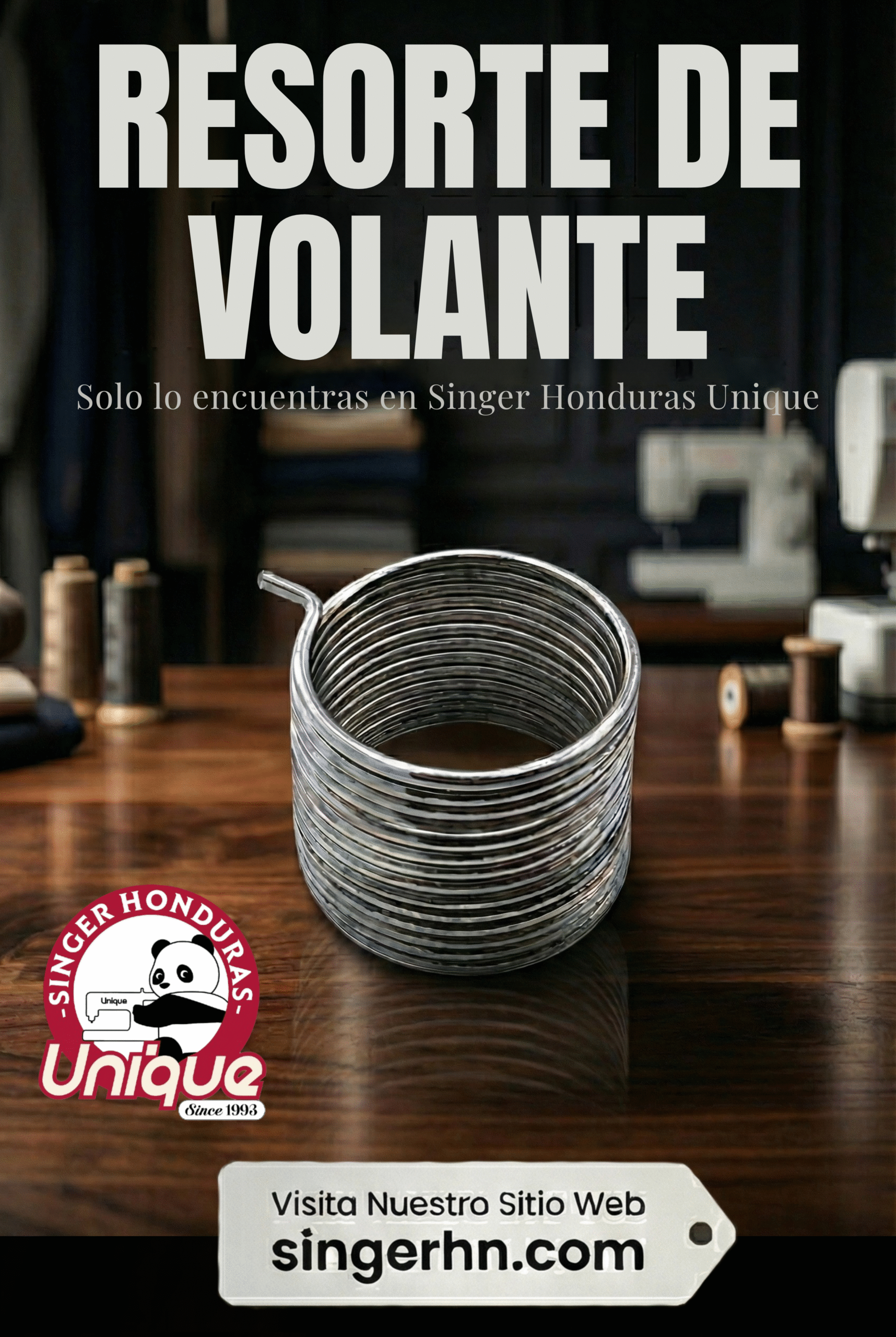 RESORTE DE VOLANTE DOMESTICO