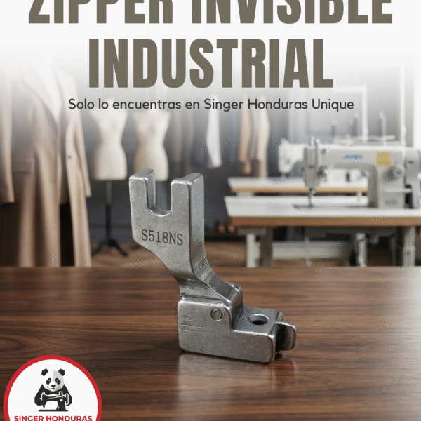 PRENSATELA ZIPPER INVISIBLE INDUSTRIAL