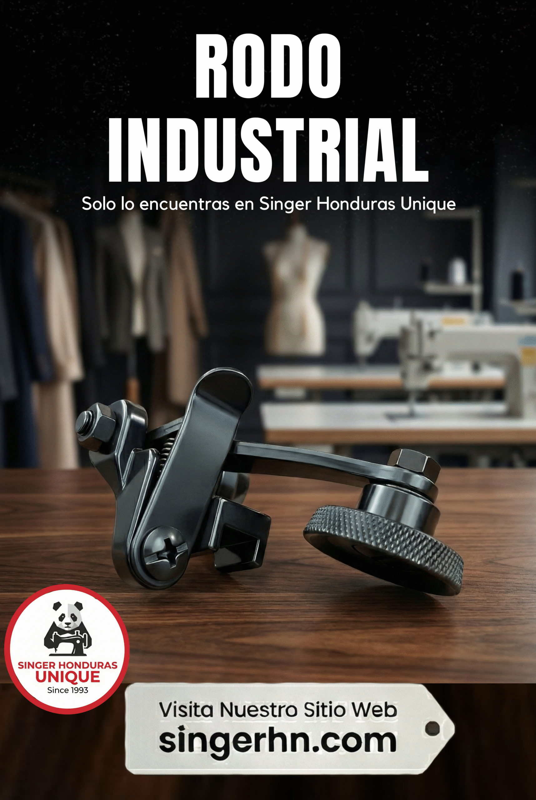 RODO PARA MAQUINA INDUSTRIAL