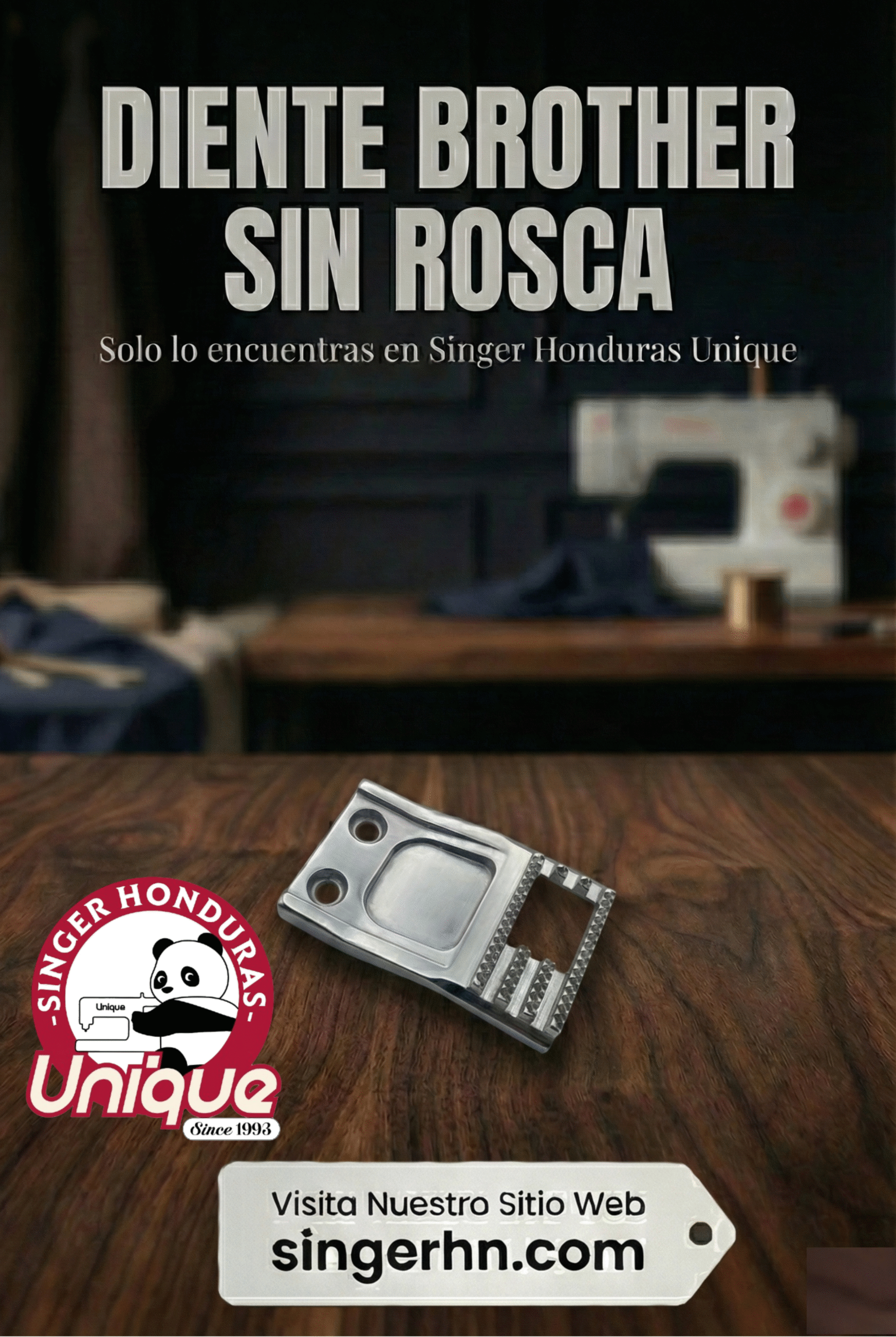 DIENTE BROTHER SIN ROSCA DOMESTICO