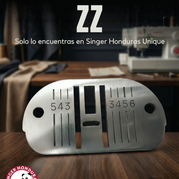 PLACA SINGER ZIG ZAG