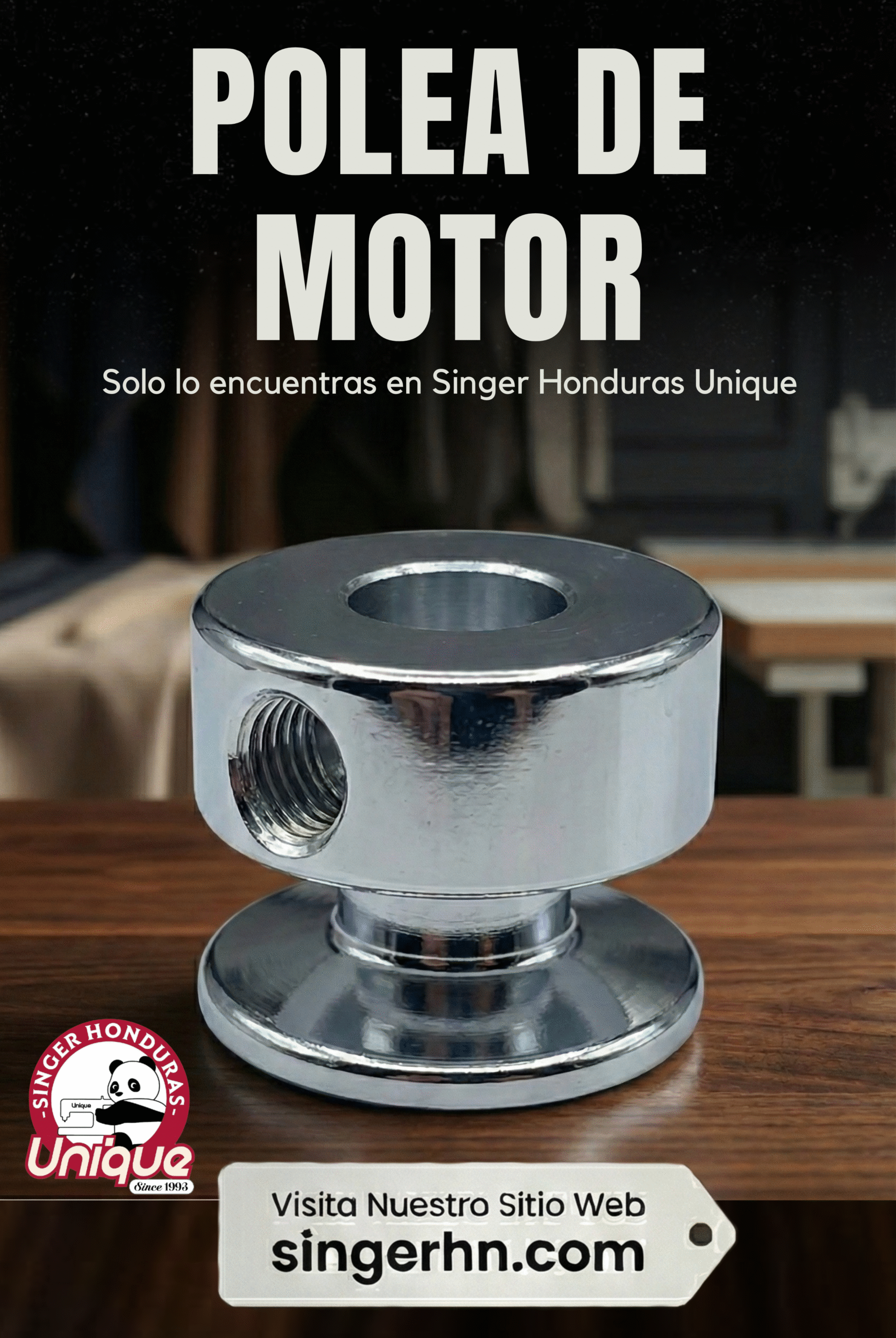 POLEA DE MOTOR DE HIERRO