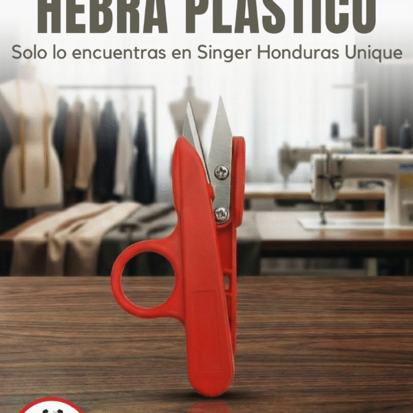 TIJERA CORTA HEBRA PLASTICO
