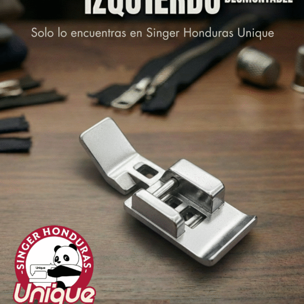 PRENSATELA ZIPPER DESMONTABLE IZQUIERDO DOMESTICO