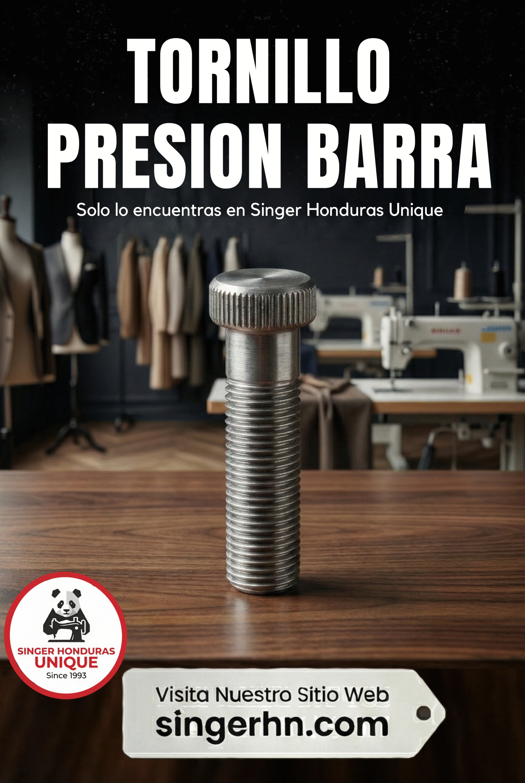 TORNILLO DE PRESION DE BARRA DOMESTICO