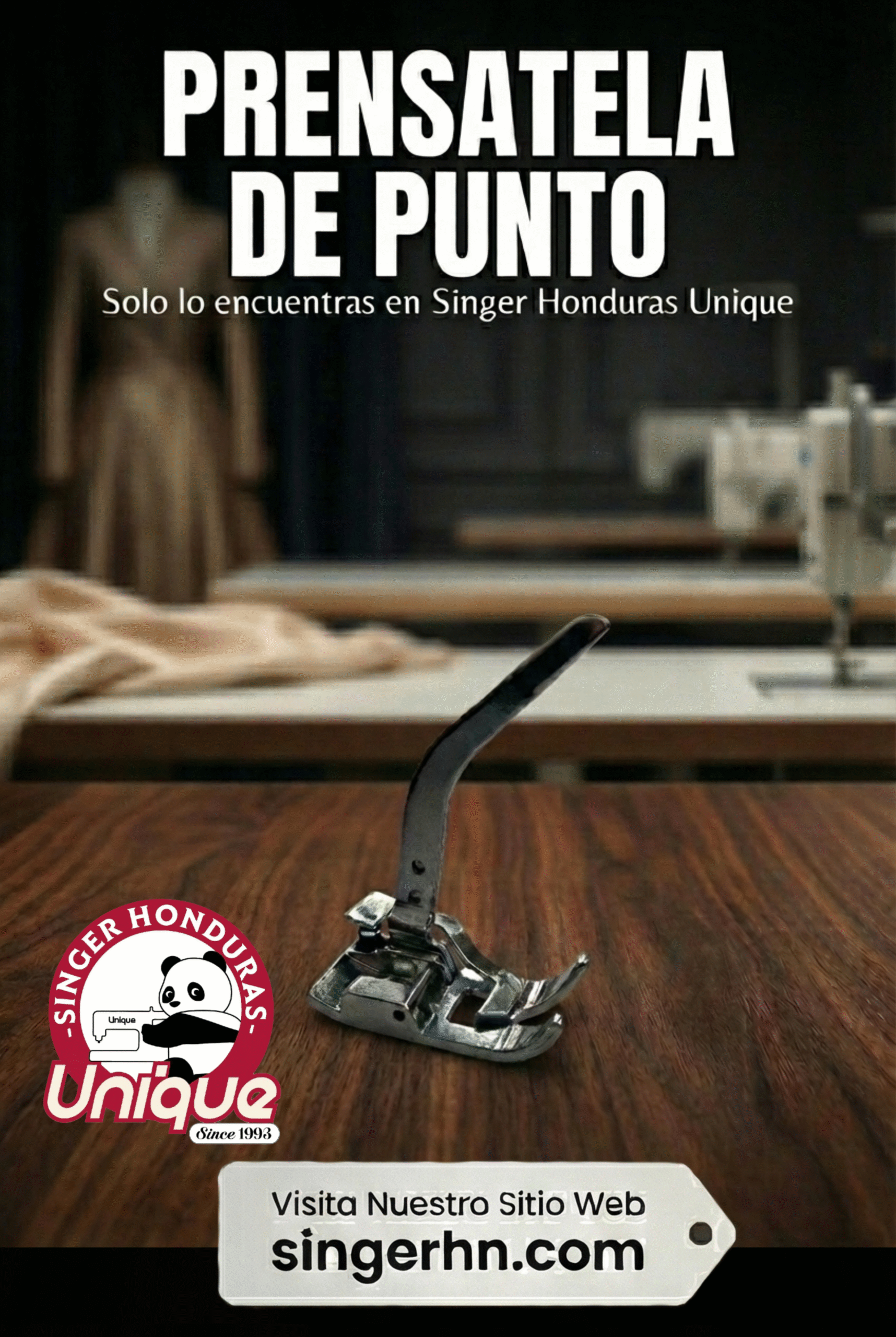 PRENSATELA DE PUNTO DOMESTICO