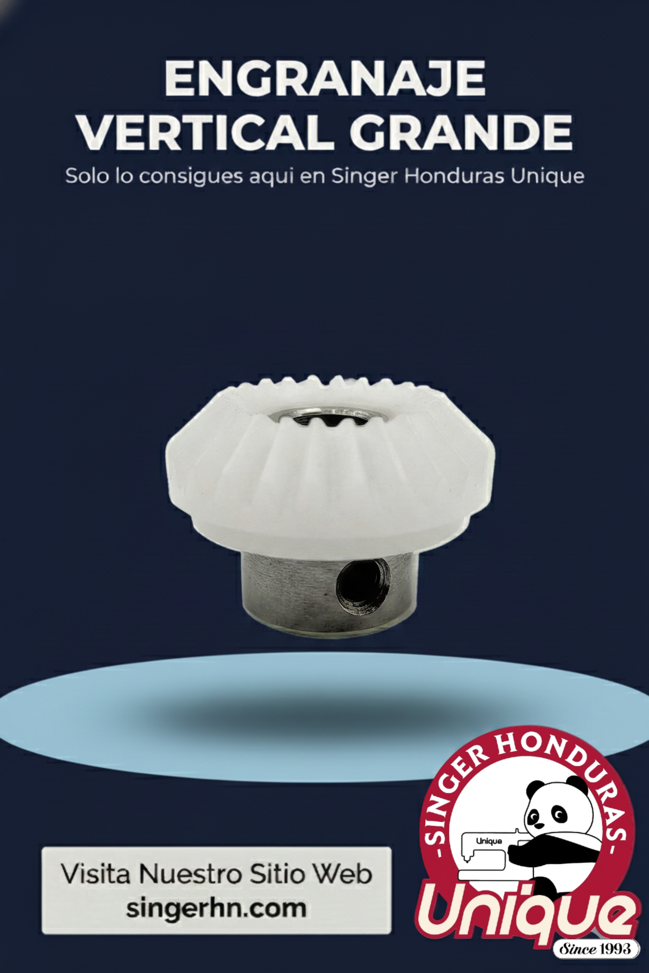 ENGRANAJE VERTICAL GRANDE DOMESTICO