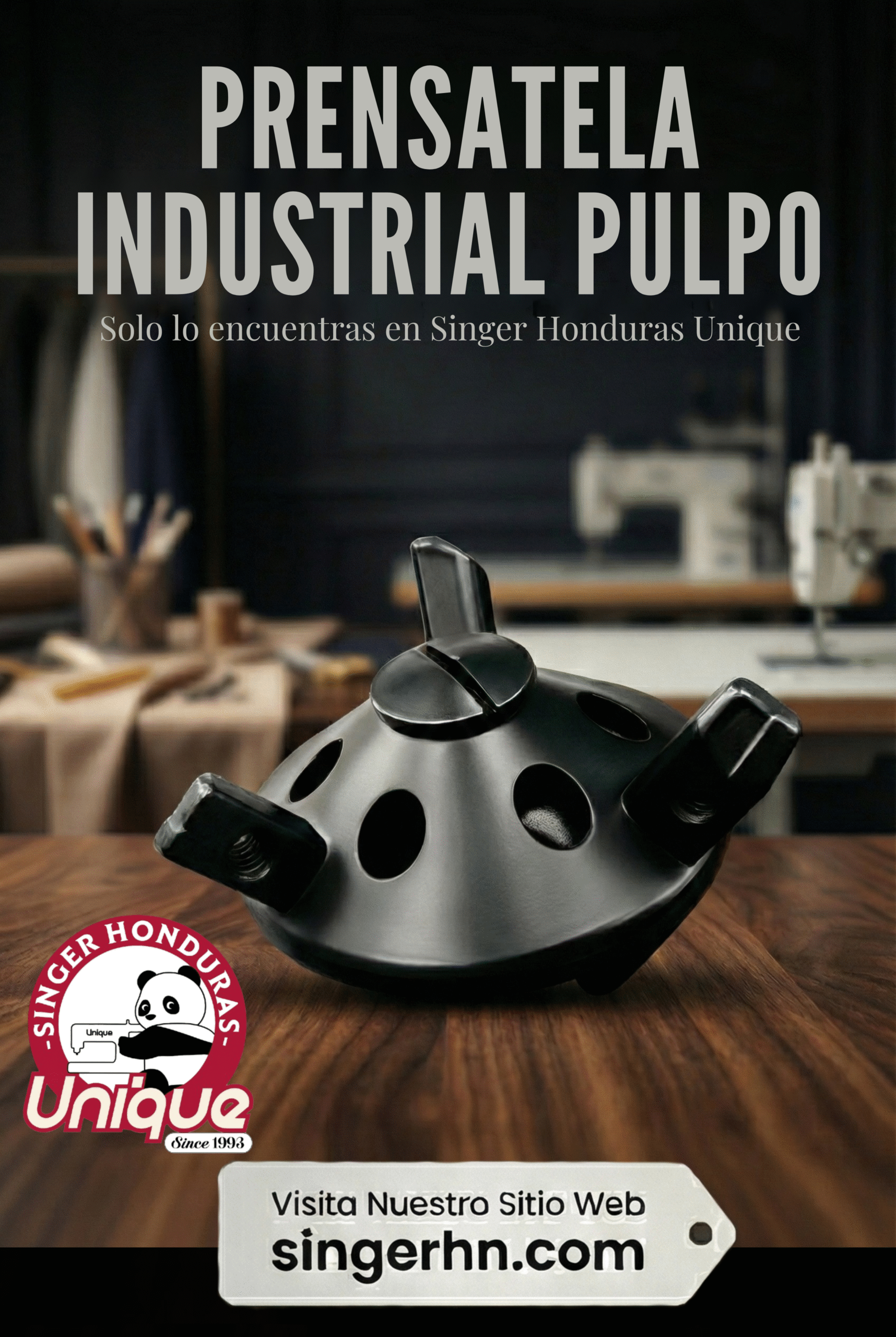 PRENSATELA PULPO INDUSTRIAL