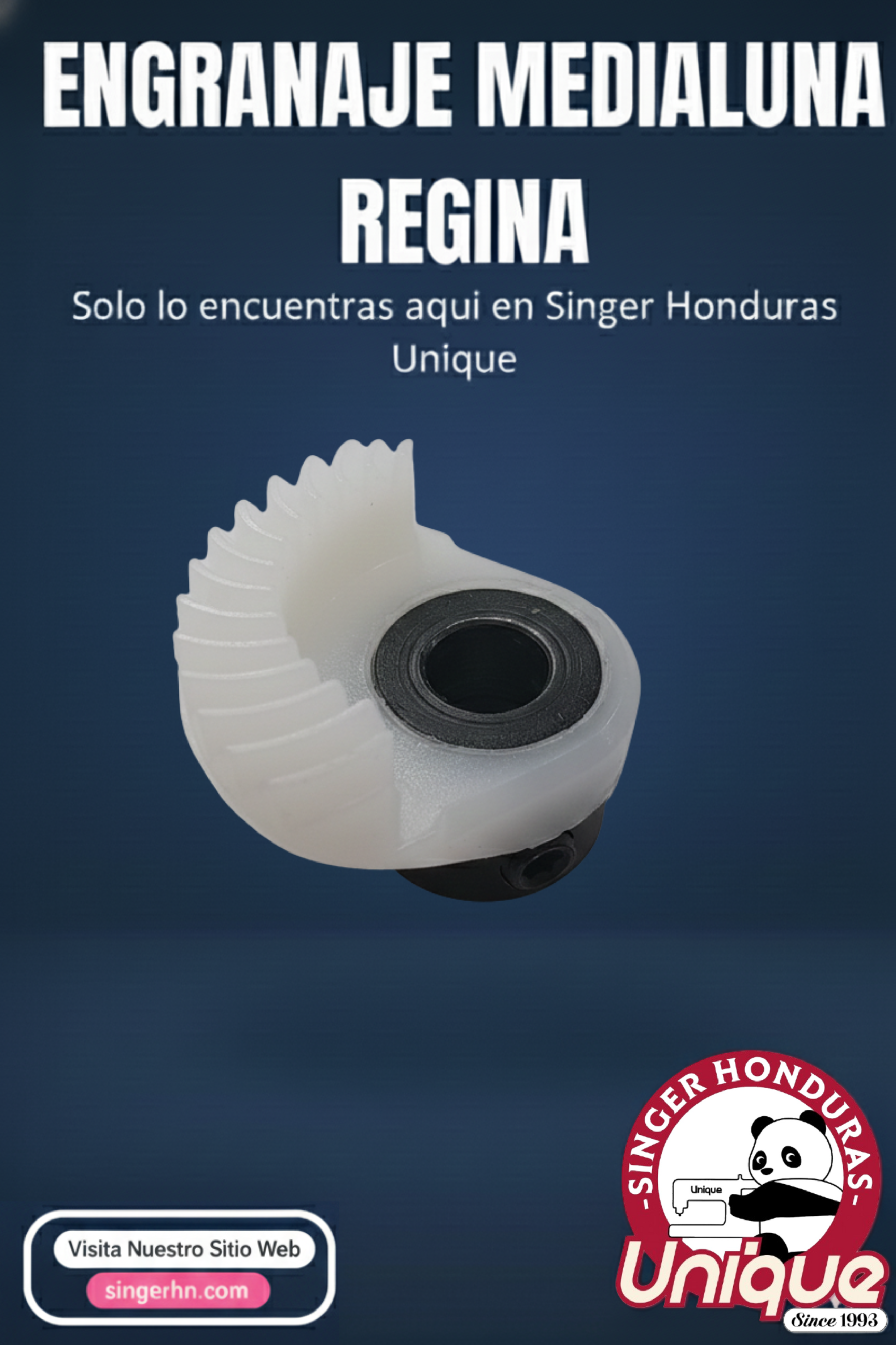 ENGRANAJE MEDIALUNA REGINA