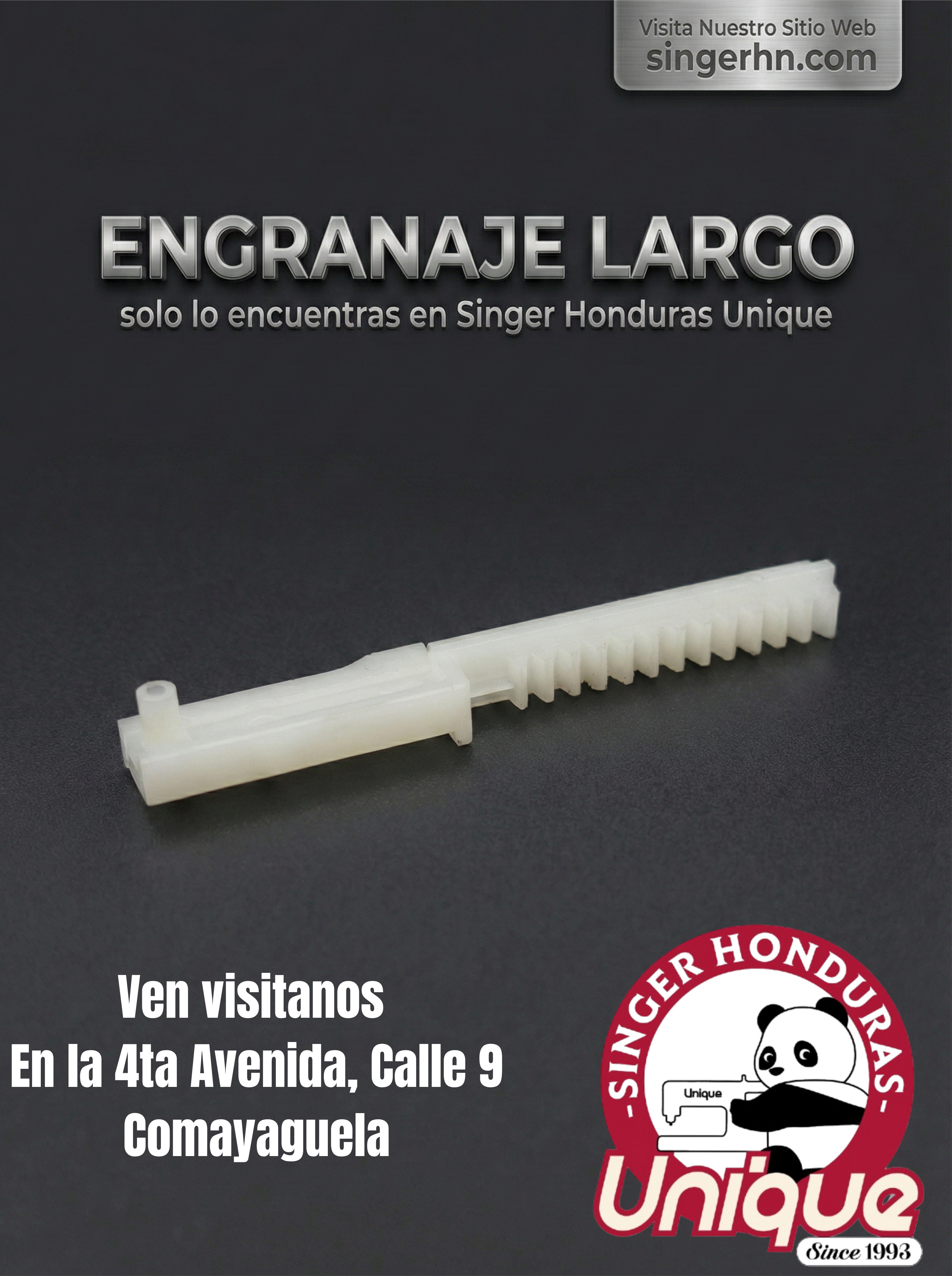 ENGRANAJE LARGO DOMESTICO