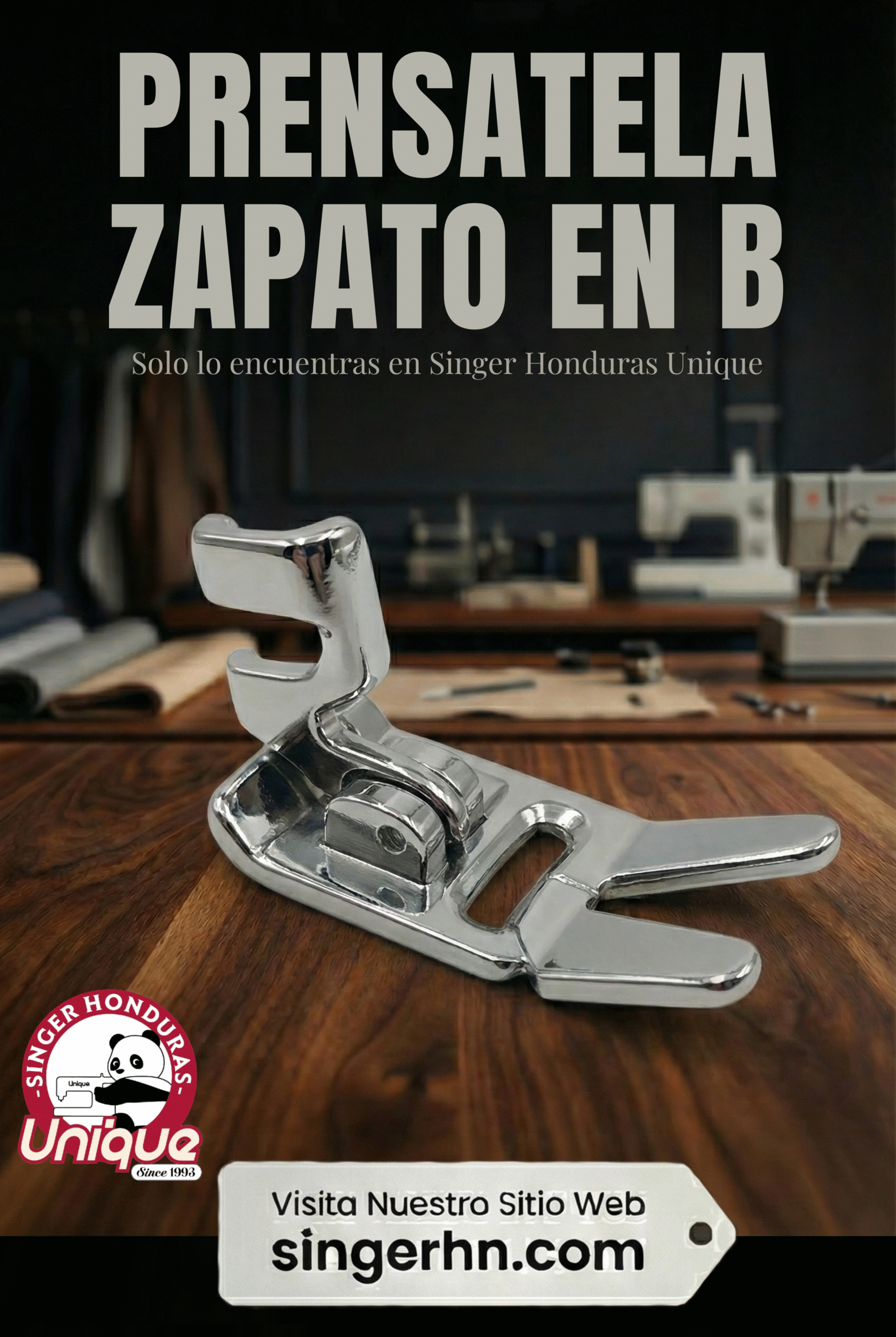 PRENSATELA ZAPATO EN DOMESTICO