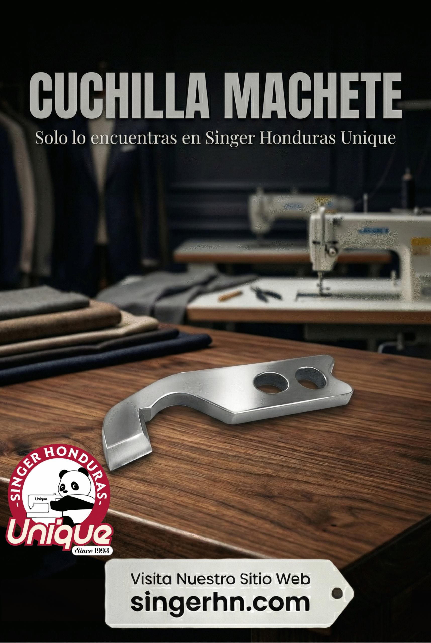 CUCHILLA MACHETE SORGETEADORA DOMESTICO