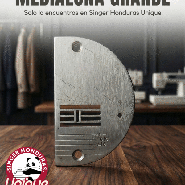 PLACA DE AGUJA MEDIALUNA GRANDE