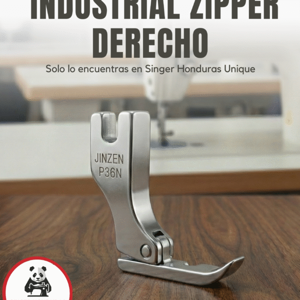 PRENSATELA INDUSTRIAL ZIPPER DERECHO