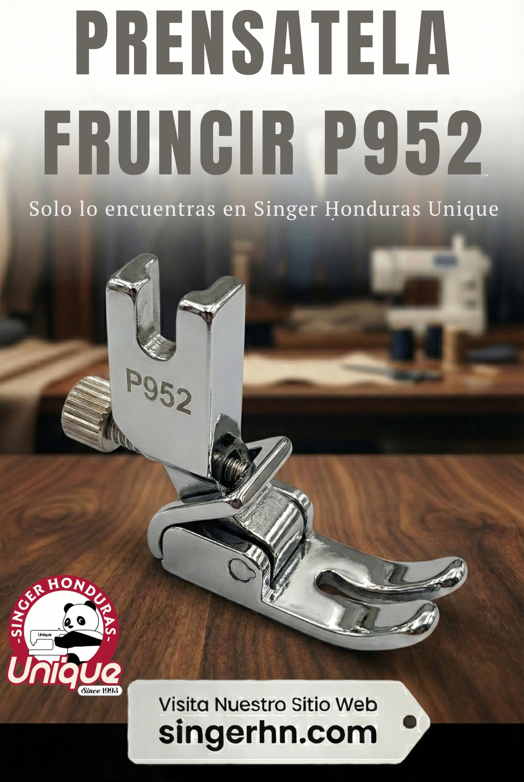 PRENSATELA FRUNCIR 952 INDUSTRIAL