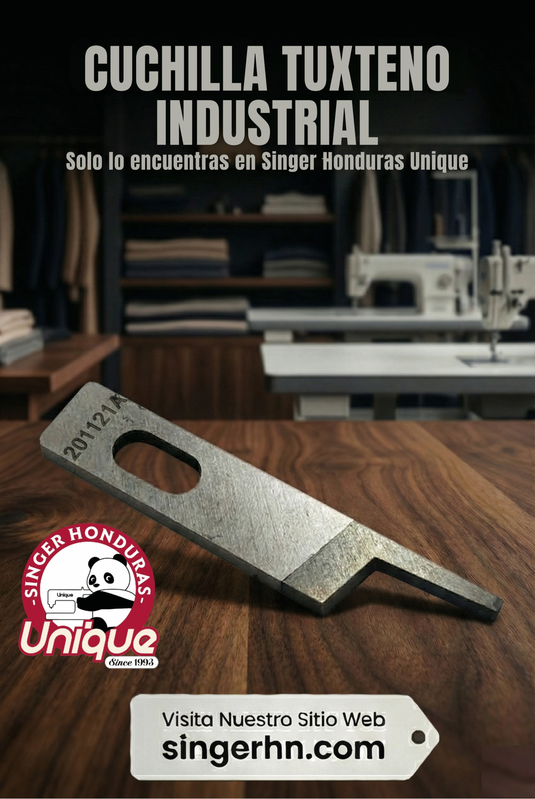 CUCHILLA TUXTENO INDUSTRIAL