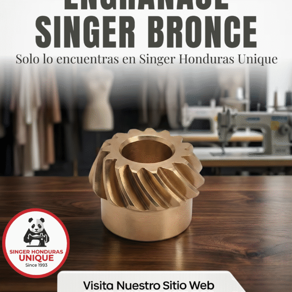 ENGRANAJE SINGER BRONCE