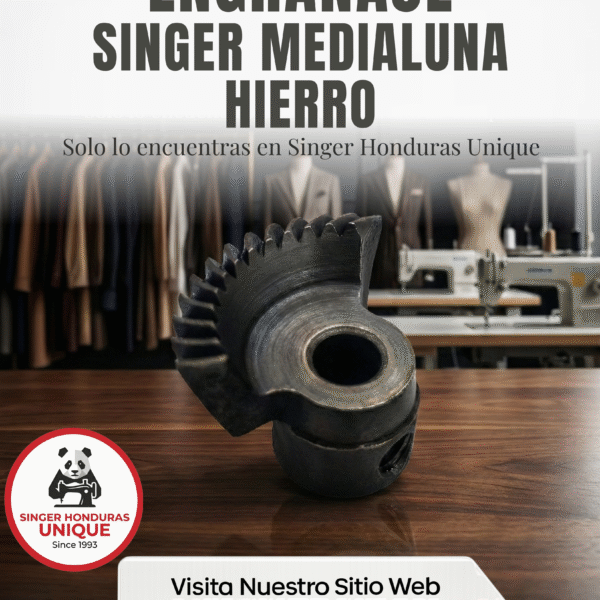ENGRANAJE SINGER MEDIALUNA HIERRO